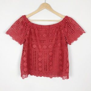 Anthropologie Sunday In Brooklyn Evie Rust top S